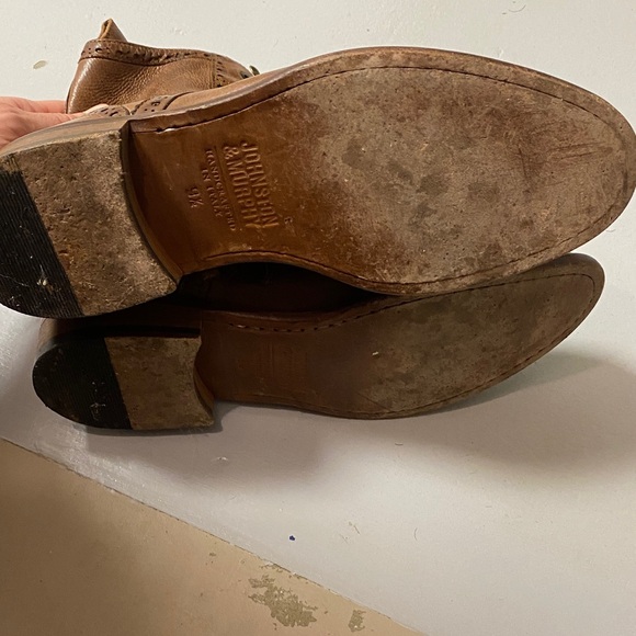 Johnston & Murphy Brown Leather Women's Boots - Picture 4 of 4